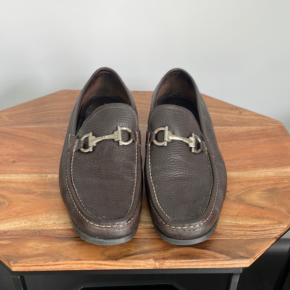 Brown Salvatore Ferragamo Loafers
